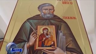 Mii de credinciosi au participat la ceremonia de proclamare a canonizarii Sfantului Cuvios Pafnutie &ndash; Parvu Zugravul la Manastirea Robaia