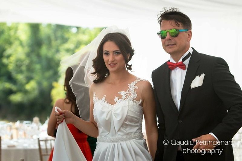 Madalina s-a maritat anul trecut cu pilotul Emil Dobrovolschi