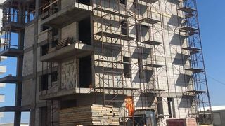 Doar cateva luni s-a lucrat la constructie