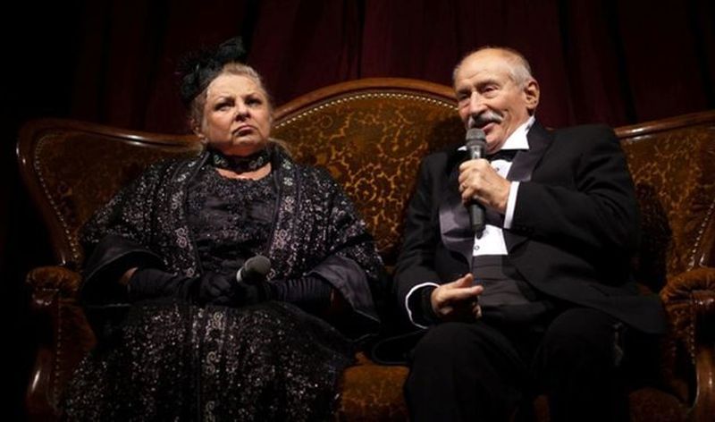 Mariana Mihut si Victor Rebengiuc, in urma cu cativa ani