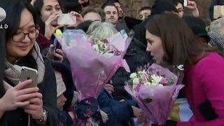 Ducesa de Cambridge arata senzational! Kate Middleton este insarcinata cu al treile copil