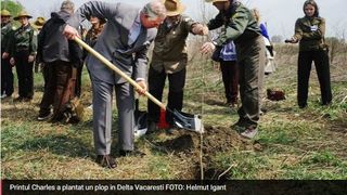 Spectacolul naturii e fascinant in Delta Vacaresti. Printul Charles a ramas fara cuvinte cand a vazut rezervatia naturala din Capitala