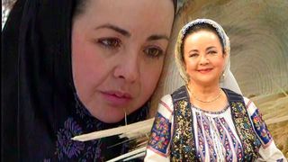 O celebra cantareata de muzica populara a fost pictata in chip de Maica Domnului pe tavanul bisericii! Floarea Calota a fost desenata chiar de sotul ei, care este artist plastic!