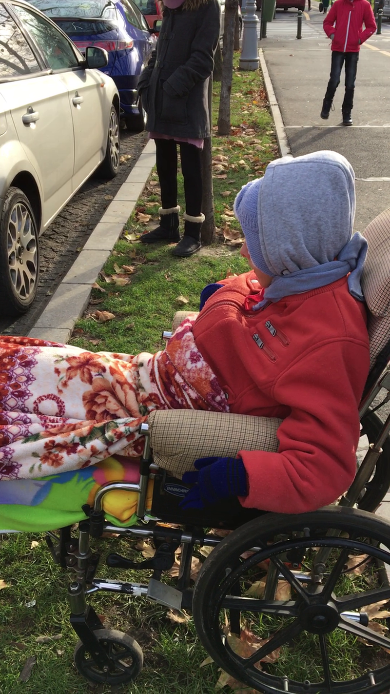 Daniel Stoian s-a nascut cu tetrapareza spastica