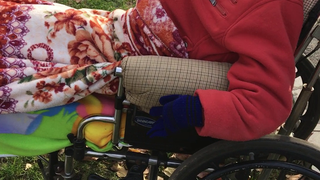 Daniel Stoian s-a nascut cu tetrapareza spastica