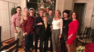 Familia Nadiei a petrecut Sarbatorile in casa de vacanta din Venice Beach