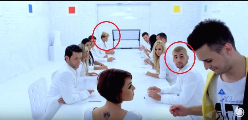 Valentin Chis "Bruce" si Diana, iubita lui, in videoclipul unde s-au cunoscut