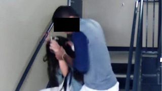 Un sportiv a fost filmat in timp ce isi batea amanta cu bestialitate. Imaginile sunt de o violenta de nedescris