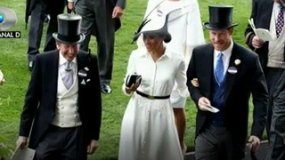 Meghan Markle, aparitie spectaculoasa la Royal Ascot.  Ducesa de Sussex a participat pentru prima data la celebrele curse de cai din Marea Britanie