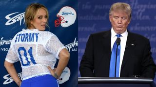 Actrita de filme pentru adulti care s-ar fi iubit cu Donald Trump a ajuns in arest! Politistii au ridicat-o dintr-un club de striptease