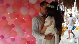 Moment emotionant la nunta lui Vladimir Draghia. Alice abia si-a stapanit lacrimile