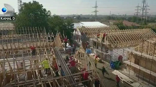 Datorita unui ONG, mai multi tineri nevoiasi din judetul Constanta,  vor avea casa mult visata, pe care o construiesc cu mana lor