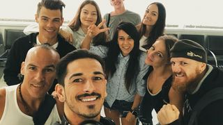 Primele imagini cu atletii de la EXATLON in drum spre Republica Dominicana! Fotografii EXCLUSIVE din avion si aeroport! Nu ratati un amplu reportaj azi, de la 17.00, la FanArena, pe Kanal D