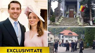 Primele imagini de la nunta anului! Sute de oameni s-au adunat la biserica in care se vor cununa religios fostul principe Nicolae si Alina Binder - EXCLUSIV