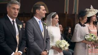 Alexandra Dulgheru, prezenta superba la nunta principelui Nicolae de la Sinaia. Jucatoarea de tenis a venit insotia de parinti