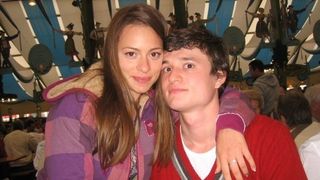 Alina Binder alaturi de Sebastian Blaga, pe vremea cand erau iubiti