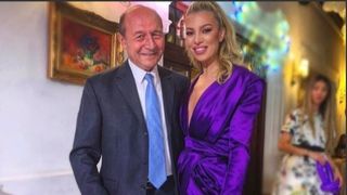 Traian Basescu si una dintre cele mai bogate romance, Alexandra Ghinea