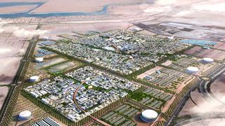 Asa arata planul Masdar City FOTO: transsolar.com