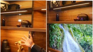 Panasonic a dezvaluit un nou model de televizor invizibil!