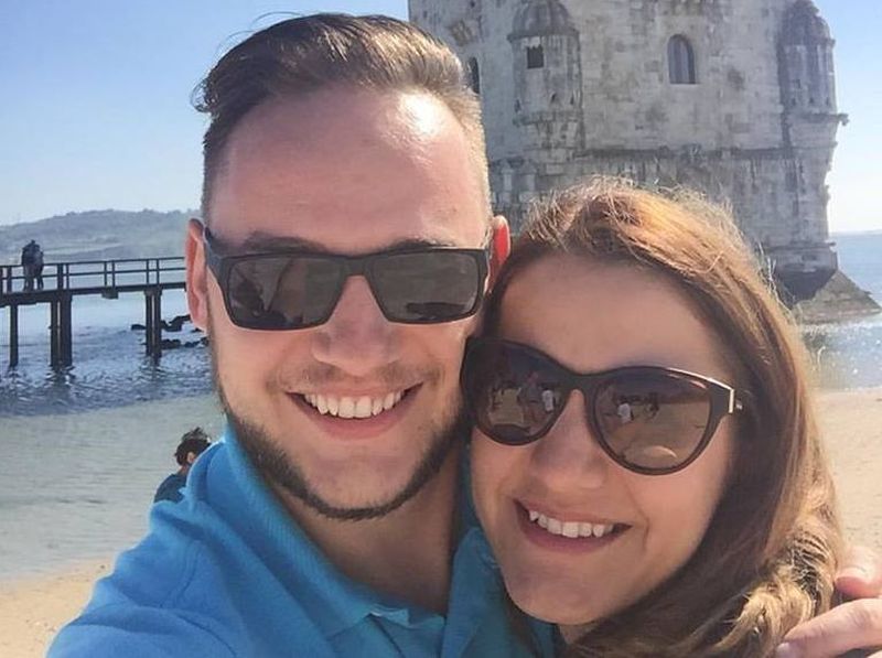 Sergiu Biris, alaturi de Carmen, sotia sa