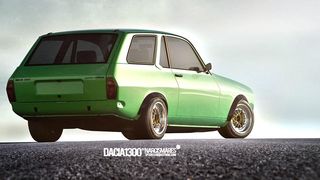 Sa fie asta viitorul model Dacia? Un break care copiaza celebra Dacia 1300. Cum arata