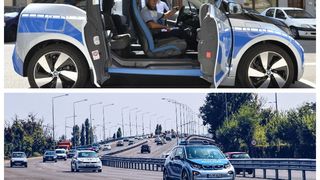 Politia Capitalei are in dotare masinute electrice. Cum arata masinile cu care vor patrula politistii in urmatoarea luna
