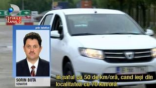 S-ar putea schimba Codul Rutier! Un senator cere marirea limitei de viteza pe anumite sectoare de drum, dar si pedepse mai mari pentru soferii agresivi