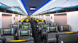 Cum arata vagoanele de tren fabricate la Arad pentru export. Sunt considerate cele mai performante din lume