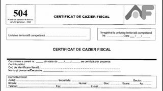 Guvernul propune modificari la legislatia privind cazierul fiscal