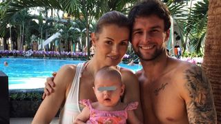 Adrian Ungur si Liana, fata lui Ilie Balaci, au impreuna o fetita de 10 luni