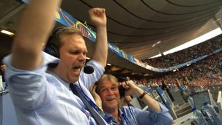 Reactia fabuloasa a comentatorului islandez dupa victoria cu Anglia a devenit virala. Cum a trait faimosul comentator finalul meciului