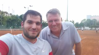 Ionut a fost incurajat de presedintele Klaus Iohannis