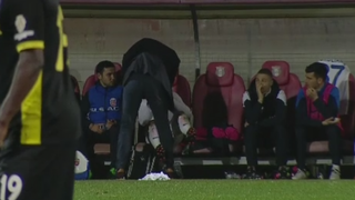 Jucator din Liga 1 din Romania, batut pe teren chiar de antrenor. "Ori plec eu, ori pleaca el" - Cum arata sportivul dupa corectia primita