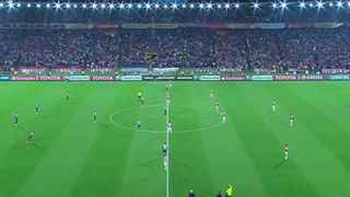 Gafa la Santa Fe-Santos: crainicul a anuntat un minut de reculegere in memoria capitanului oaspetilor, care era pe teren