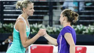 "As fi batut 99% din fete cu tenisul pe care l-am jucat!" Declaratiile Karolinei Pliskova dupa ce a fost invinsa de Simona Halep