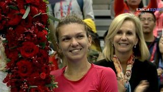 Victorie pentru Simona Halep, la Shenzhen: " Ma bucur ca am castigat primul meci in calitate de numarul 1 mondial, in noul an"