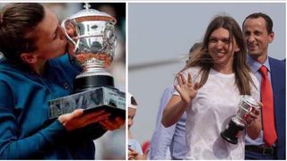 Acesta este MOTIVUL pentru care Simona Halep a revenit in tara cu REPLICA trofeului castigat la Roland Garros