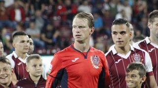 Arlauskis şi Omrani, excluşi din lotul CFR-ului &icirc;nainte de meciul din Armenia.