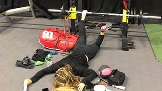 Simona Halep a acceptat provocarea #fallingstars: "Acesta este rezultatul a 4 meciuri in 48 de ore"