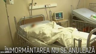 Au pus-o in sicriu, desi nu era moarta. O femeie  din Moldova a fost declarata moarta de catre rudele care i-au oprit tratamentul