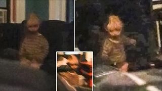 In fiecare noapte avea cosmaruri si simtea o respiratie ciudata pe fruntea lui. Un barbat a reusit sa fotografieze copilul demon care il bantuia