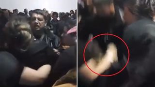 Imagini TULBURATOARE la capataiul victimelor accidentului din Ungaria. Toti cei adunati au trecut prin clipe de groaza cand au vazut aceasta femeie