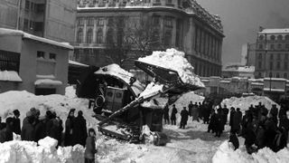 Imagini apocaliptice cu cea mai cumplita iarna din toate timpurile, in Romania