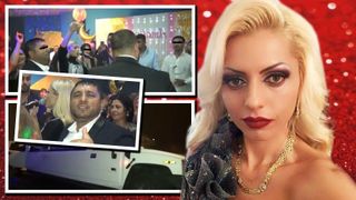 Botez de poveste l&acirc;ngă Milano! Nicoleta Guţă a c&acirc;ntat la o sală de bowling! Fiica lui Robot, creştinată de naşul Vaticanul!