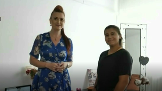 Diana Bulimar are un apartament cochet, extrem de primitor, unde fiecare coltisor este exploatat la maximum. Dana Lutu  i-a facut o vizita si a descoperit ca fosta gimnasta nu poate sta fara sport