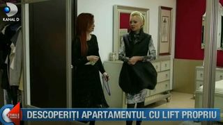 Cum arată apartamentul cu lift propriu. Descoperiţi la "Casă de vedetă"