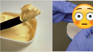 Ce a găsit un bărbat &icirc;ntr-o cutie de margarină. Descoperirea ULUITOARE &icirc;i poate schimba TOTAL viața