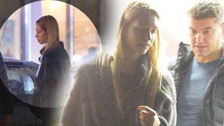 Imagini rare: Cristian Boureanu cară sacoşe de la supermarket! Şi iubita lui a ridicat c&acirc;teva kilograme de alimente VIDEO EXCLUSIV