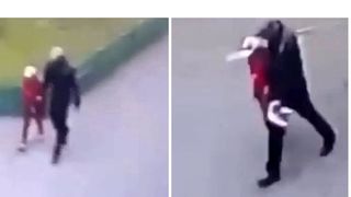 Momentul halucinant &icirc;n care un pedofil convinge o fetiță de 8 ani să plece cu el