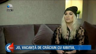 C&acirc;ntăreața JO, vacanță de Crăciun cu iubitul. Unde vor pleca cei doi